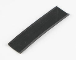 Gepida lámpakonzol alá való hézagoló gumicsík, peremes, 70 mm, fekete