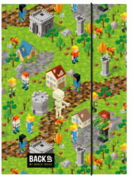 DERFORM BackUp A/4 gumis mappa - Pixel Game (TGA4B6A61)