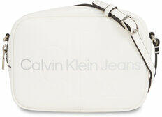 Calvin Klein Geantă Sculpted Camera Bag18 Mono K60K610275 Alb