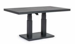 Bizzotto TRUMAN fekete alumínium kerti asztal (BZ-0663156)