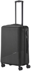 Travelite Bali fekete 4 kerekű közepes bőrönd (Bali-M-fekete)
