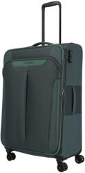 Travelite Croatia zöld 4 kerekű bővíthető nagy bőrönd (Croatia-L-zold)