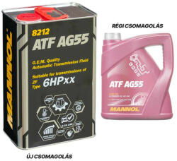MANNOL 8212-4 ATF - AG55 automataváltó-olaj, sárgásbarna 4lit (XY21-AUTO-08-004)