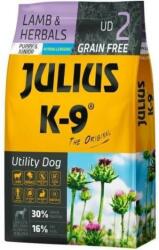 Julius-K9 GF Hypoallergenic Utility Dog Puppy & Junior Lamb & Herbals - 3x10 kg