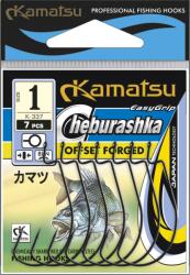 Kamatsu kamatsu cheburashka offset forged 4/0 black nickel big ringed (518000340) - epeca