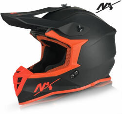 NAXA NX Cross Bukósisak (Matt-fekete-narancs)