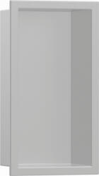 Hansgrohe XtraStoris Original falfülke integrált kerettel 30x15x10 cm, betonszürke 56057380 (56057380)