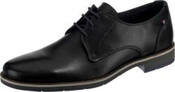 LLOYD Pantofi cu șireturi 'Langston' negru, Mărimea 8, 5