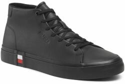 Tommy Hilfiger Sneakers Tommy Hilfiger Modern Vulc Hi Corporate Lea FM0FM04352 Black BDS Bărbați