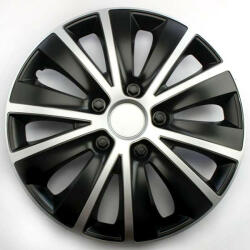 VERSACO Dísztárcsa 14" Rapide Silver Black - 4 darabos szett