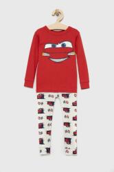 Gap gyerek pamut pizsama piros, nyomott mintás - piros 62-74 - answear - 12 990 Ft