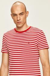 Tommy Hilfiger t-shirt piros, férfi, sima, MW0MW10800 - piros XL