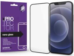 Samsung Galaxy A05 SM-A055F, Kijelzővédő fólia, ütésálló fólia (az íves részre is! ), Tempered Glass (edzett üveg), Xprotector Nano Glass, fekete