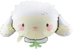 PartyDeco S. r. o Fólia léggömb Bárány, 87 x 57.5 cm