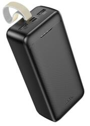 hoco. Baterie Externa 2x USB, Type-C, Micro-USB, 2A, 30000mAh - Hoco Smart (J111B) - Neagra