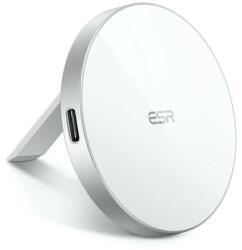 ESR Incarcator Wireless Compatibil MagSafe cu Suport - ESR HaloLock - Alb