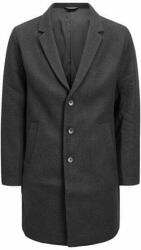 JACK & JONES Férfi kabát JJEMOULDER 12171374 Dark Grey (Méret XL)