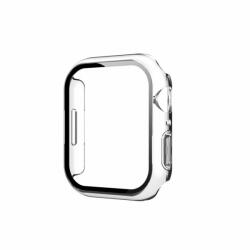 LITO Apple Watch 4/5/6 44mm Clear Lito S+ Glass and Case 2in1 ütésálló edzett üveg és átlátszó keret