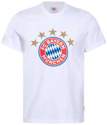 Bayern München póló 5 csillag gyerek fehér 140
