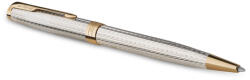 Parker Royal Sonnet Deluxe Golyóstoll 925 Ezüst Mistral, Arany Klipsz (7010598000)