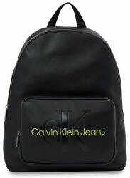 Calvin Klein Hátizsák Calvin Klein Jeans Sculpted Campus Bp40 Mono K60K611867 Black/Dark Juniper 0GX 00