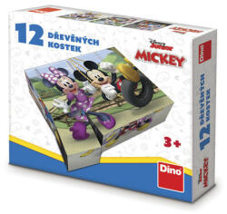 Dino Fa mesekocka 12 db - Mickey és Minnie - autonovashop