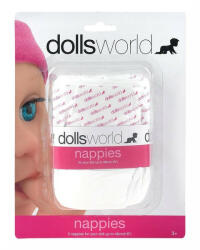 Dolls World Bébi pelenka 48 cm-es játékbabához