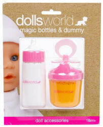 Dolls World Varázs cumisüveg 3 darabos készlet