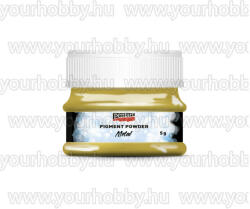 Pentart pigmentpor metál 5 g arany - yourhobby