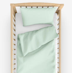Goldea lenjerie pătuț din 100% bumbac - mentă deschisă 90 x 140 și 50 x 70 cm Lenjerie de pat