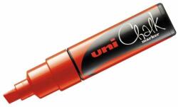 Uni Chalk Marker Creta Uni Chalk PWE-8K 8 mm, Fluo Red