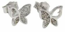 Aczél Zálogház és Ékszerszalon Új ezüst pillangó formájú fülbevaló