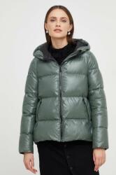 Answear Lab rövid kabát női, zöld, téli - zöld XXL
