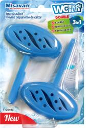 Misavan Odorizant Wc Block Blue 2X40G, Misavan - 90030321 (6422768062924)