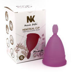 Nina Cup Cupe Menstruale Nina Cup Menstrual Cup Size Purple S 6 + 1 Free
