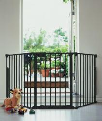 Baby Dan Комбинирана преграда BabyDan - Черна, M (1200020)