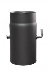 Warnex Tub de fum 180/250 mm cu regulator de tiraj (2, 0 mm) (KÖR-FCS-050)