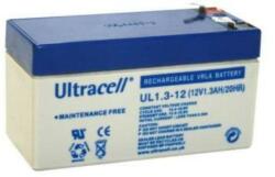 Ultracell 12V-1, 3AH ULT akkumulátor (12V-1,3AH ULT)