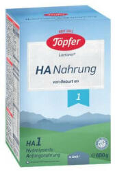 Formula de lapte praf HA1, 600 g, Topfer