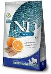 N&D Ocean Adult Med/Max Hering&Narancs 12 Kg