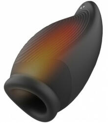  Ramrod Heating Squeezable Vibrating Stroker Black