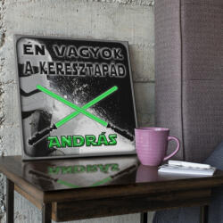 Én vagyok a keresztapád - Star Wars Vászonkép (Személyre szabható) (320511)