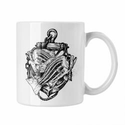  Graffiti Halak - Fehér Bögre (102846)