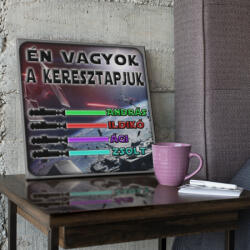  Én vagyok a keresztapjuk - Star Wars Vászonkép (Személyre szabható) (266425)