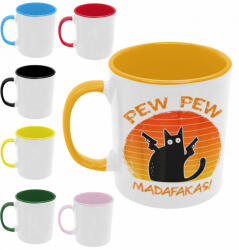  Pew-Pew Madafakas - Színes Bögre (364707)