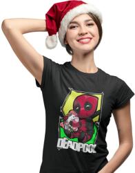  Cuki Deadpool - Karácsonyi Női Póló (902551)
