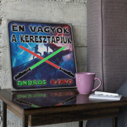  Én vagyok a keresztapjuk - Star Wars Vászonkép (Személyre szabható) (579683)