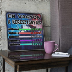  Én vagyok a keresztanyjuk - Star Wars Vászonkép (Személyre szabható) (883364)