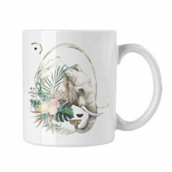 Elefánt - Fehér Bögre (277039)