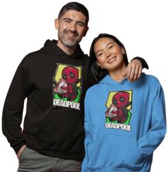 Fruit of the Loom, Kariban Cuki Deadpool - Unixes Kapucnis Pulóver (582621)
